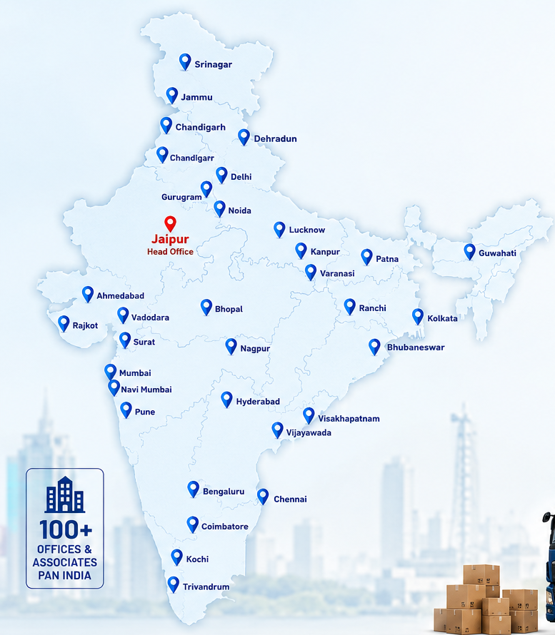 Dharma Home Logistics Pan India Network